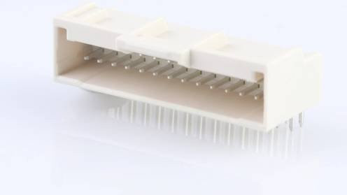 Molex Einbau-Stiftleiste Standard in Weiß - Bild 1
