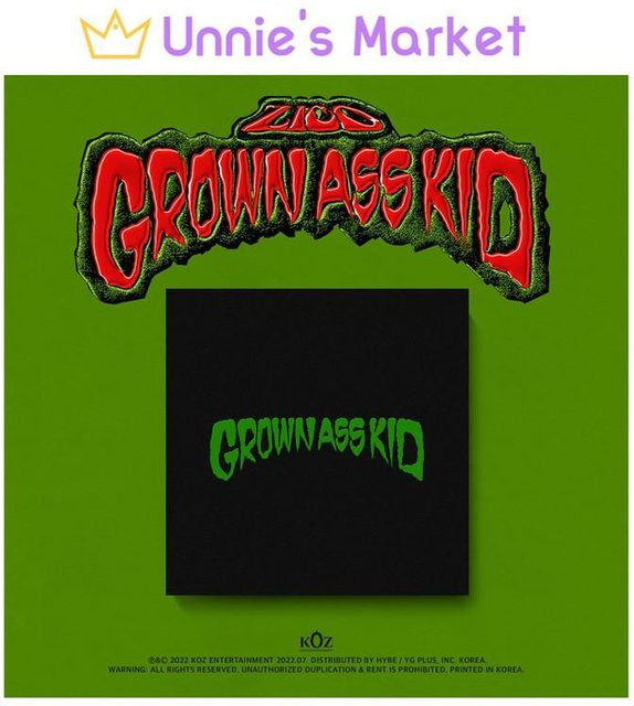 ZICO [Grown Ass Kid] 4. Mini-Album, CD - Bild 1