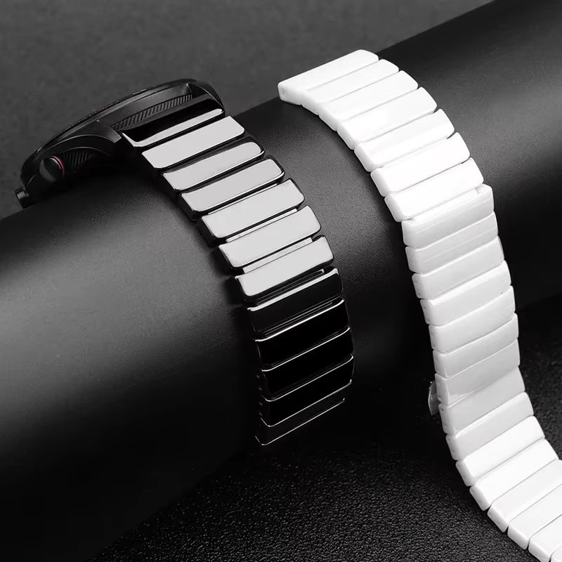 KOSPET Uhrenarmband Keramik, 22 mm, Schwarz, Unisex - Bild 3