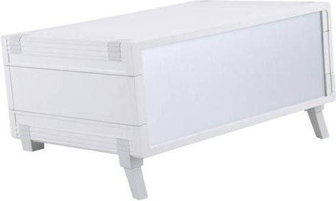 Bopla UM 62018 ULTRAMAS Tisch-Gehäuse aus ABS in Lichtgrau RAL 7035, B/T/H: 29,09 x 19,89 x 10,8 cm - Bild 1