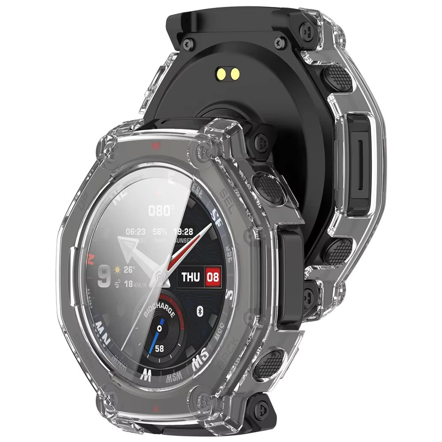 Amazfit Schutzhülle aus gehärtetem Glas, Schwarz, für T-Rex 3 Pro, 48 mm - Bild 4