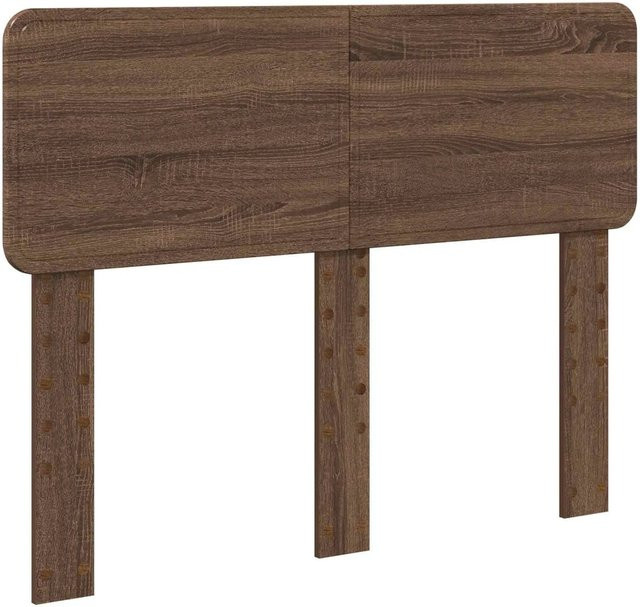 vidaXL Kopfteil aus Holzwerkstoff in Eiche Braun, Breite: 135 cm - Bild 1