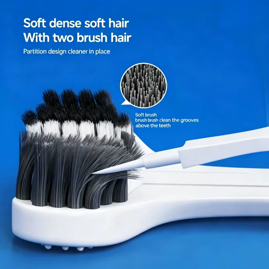 Coup 3D-Handzahnbürste, 6 Stück, U-förmig, weich, Unisex - Bild 3