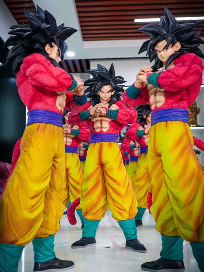 Bandai Dragon Ball Son Goku Ssj4 Super Saiyan 4, Anime Figuren, Kunststoff, Bunt / Mehrfarbig - Bild 3
