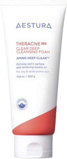 Aestura Theracne365 Clear Reinigungsschaum, 200g, für unreine Haut - Bild 1