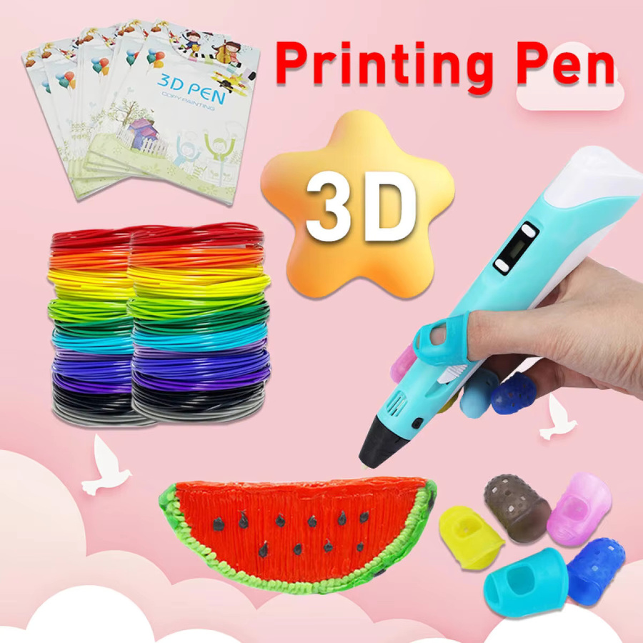 NVPONE 3D-Druckstift, Bunt, mit Aufbewahrungstasche, 100 m PLA-Filament - Bild 3