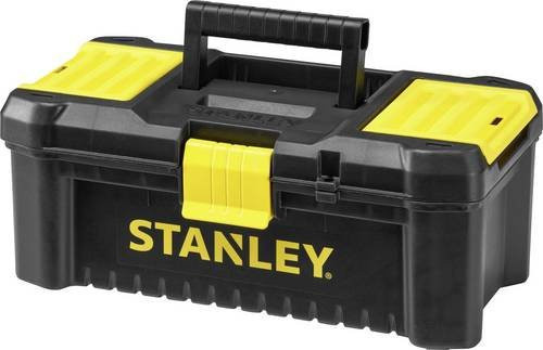 Stanley Essential-Box Werkzeugbox aus Kunststoff in Schwarz, Breite: 12,5 cm - Bild 1