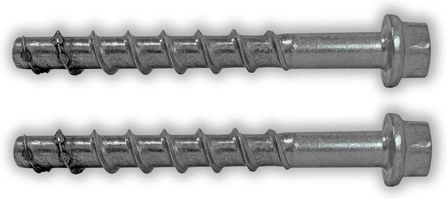 Treba Betonschraube B37 aus V4A Edelstahl in Silber, Durchmesser: 10 mm, Länge: 95 mm - Bild 1