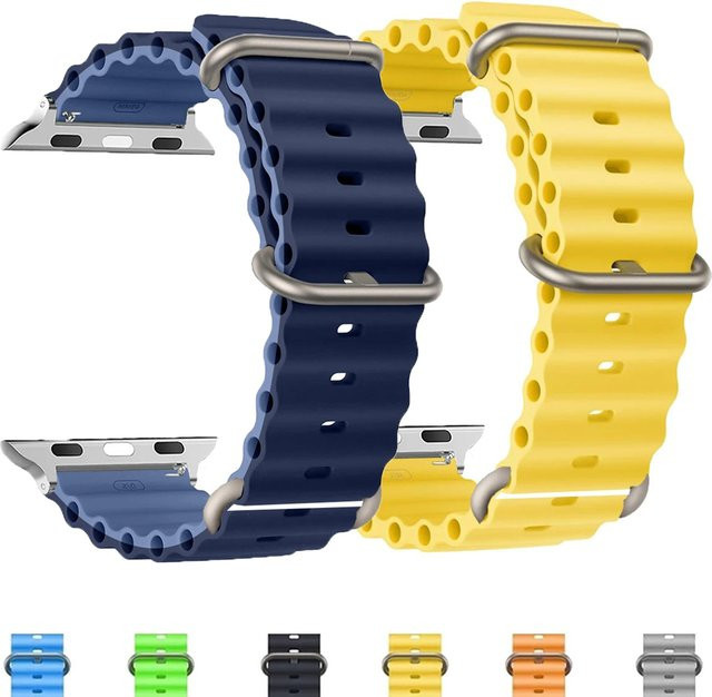 Ocean Loop Uhrenarmband Silikon, Unisex - Bild 1