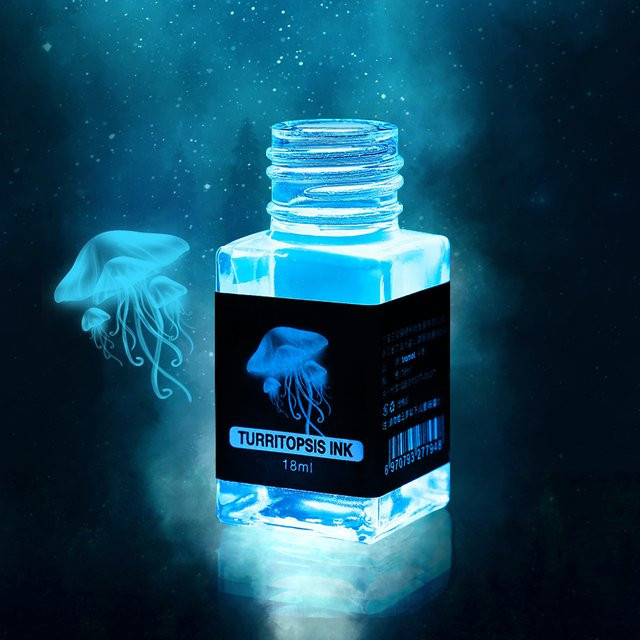 Unsichtbare magische Tinte Blau für Füllfederhalter und Kugelschreiber, 18 ml - Bild 1