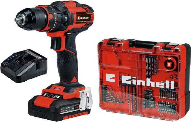Einhell Akku-Schlagbohrschrauber TE-CD 18/40 Li-i aus der Power X-Change Serie in Rot - Bild 1