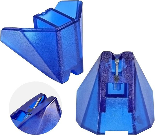 Ortofon A50U Stylus 2M Blue Ersatznadel mit blauer Nude Elliptischer Diamantspitze für die Ortofon 2M Serie - Bild 1