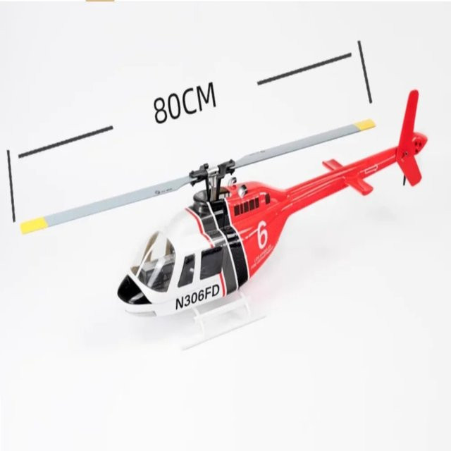 FLY WING Bell 206 RC Hubschrauber-Karosserie Rumpf Abdeckung Ersatzteile, Zubehör - Bild 1