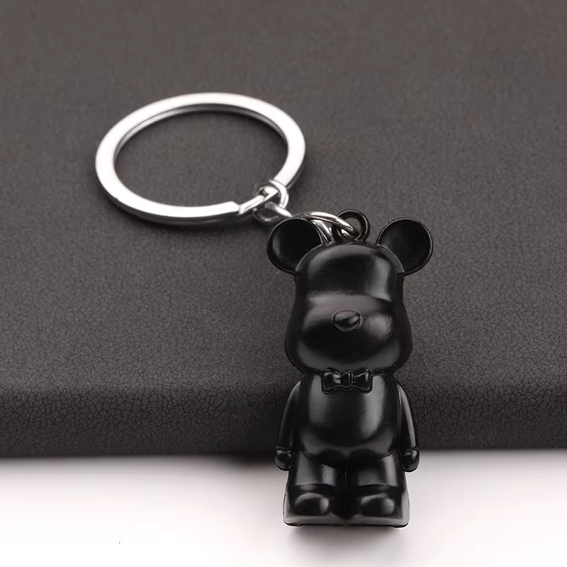 diffone Schlüsselanhänger 3D-Bär, Metall, Unisex - Bild 2