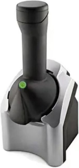 WEIMAI Elektrische Mini Eismaschine Silber mit Automatikfunktion für hausgemachtes Eis, Frucht-Smoothies und Joghurt - Bild 1