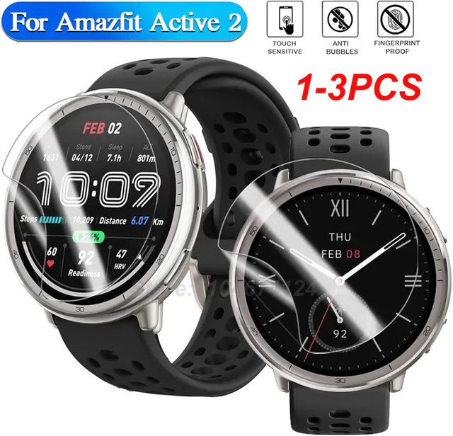 Amazfit Hydrogel Film für Amazfit Active 2, transparent - Bild 1