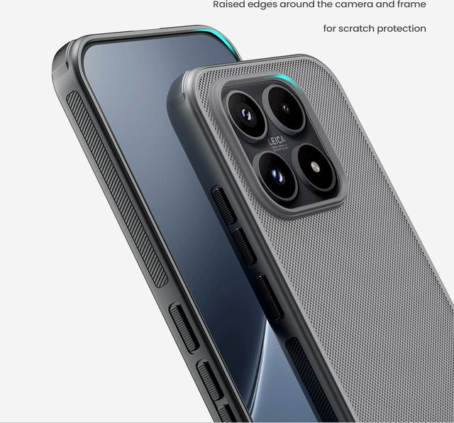 Nillkin Super Frosted Pro Schutzhülle für Xiaomi Mi 17 5G in Schwarz mit TPU-Rahmen und matter PC-Rückseite - Bild 1