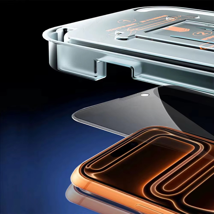 Xiaomi Displayschutzfolie aus gehärtetem Glas mit Privacy-Funktion für Poco X8 Pro Max, X8 Pro, F8 Ultra und F8 Pro, transparent - Bild 5