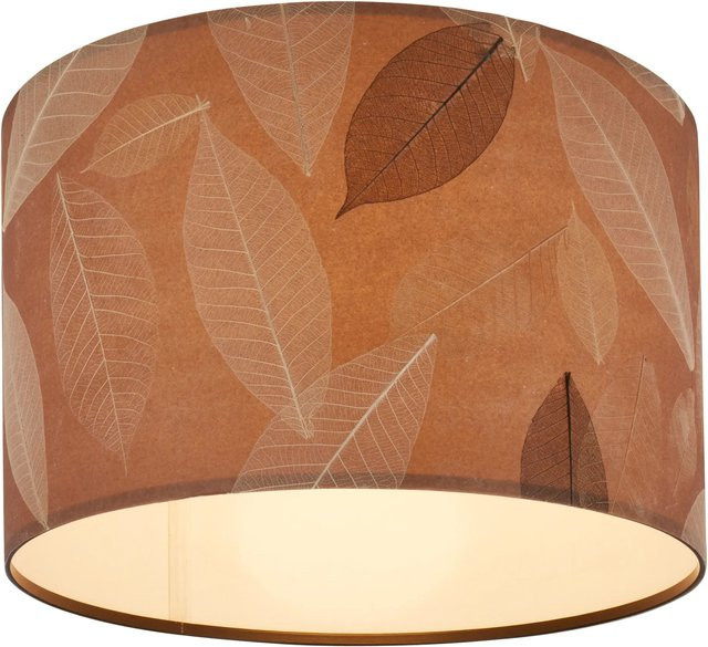 Briloner Deckenleuchte Swing Nature in Kaffee mit E27 Fassung im Boho Design - Bild 1