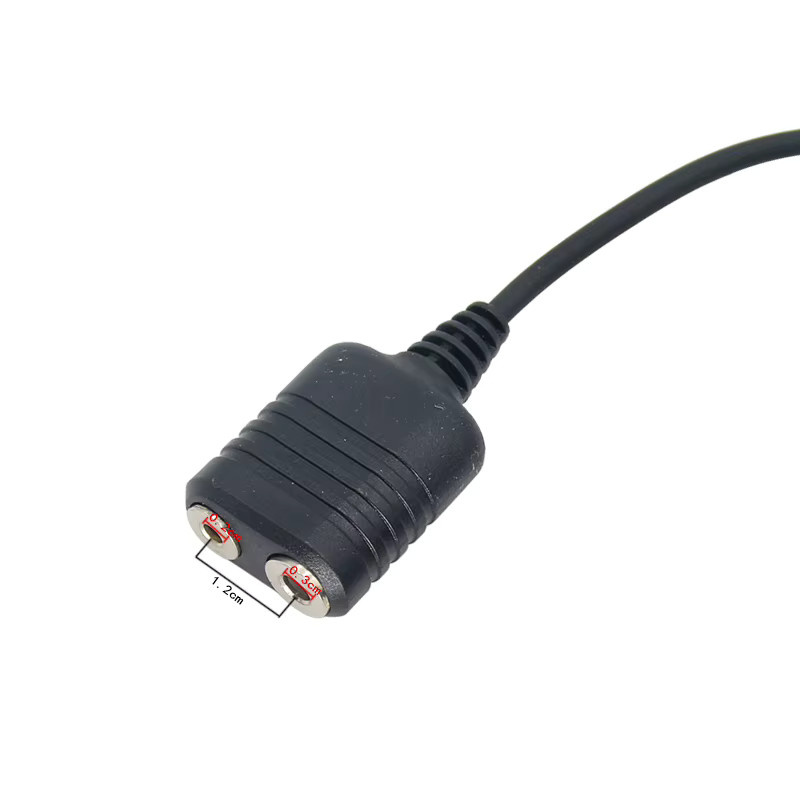 Xierde Audio Adapter für Motorola XIR P8268 P8668 APX6000 APX7000 Walkie Talkie zu K-Typ 2-Pin Kopfhörer Kabel in Schwarz - Bild 3