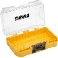 DEWALT TOUGHCASE Kleiner Koffer Gelb inkl. Schüttbox und Halterungen für 25mm und 57mm Schrauberbits DT70801-QZ - Bild 1