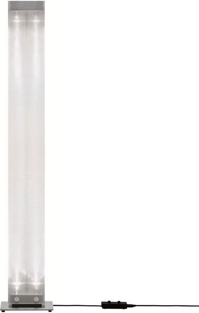 Belux Twilight 10 LED-Stehleuchte in Silber aus Edelstahl, dimmbar, warmweiß (2700K) - Bild 1