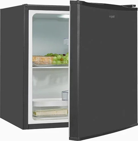 Exquisit KB05-V-150F Kühl- und Gefrierkombination in Schwarz mit LED-Innenbeleuchtung und Flaschenregal, B/T/H: 45,0 x 41,0 x 150,0 cm