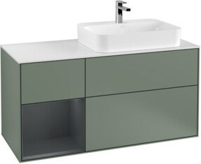 V&B Waschtischunterschrank Finion in Lackausführung, Breite: 120 cm, Tiefe: 50,1 cm, Höhe: 50,1 cm - Bild 1