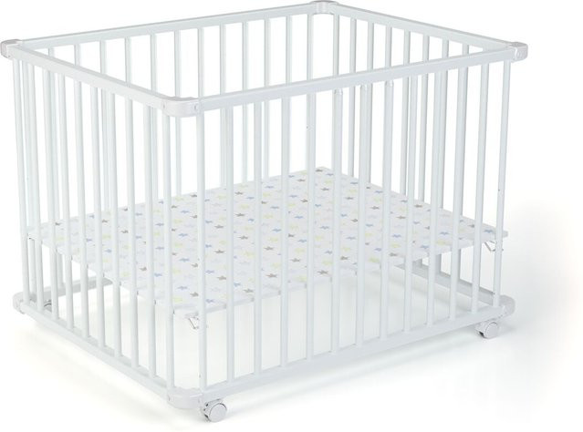 Geuther Laufgitter Belami Premium aus Buchenholz in Beige - Bild 1