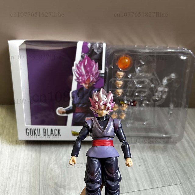 Bandai Dragon Ball Z Super Saiyan Rose Goku Black Actionfigur, mit beweglichen Gelenken, ab 14 Jahren - Bild 1