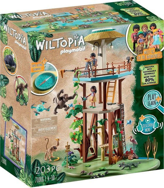 Playmobil Wiltopia Forschungsturm mit Kompass - Bild 1