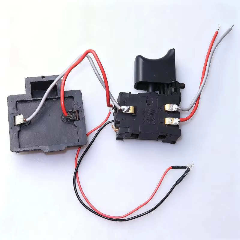 Lithium-Batterie Bohrer Geschwindigkeit Control Trigger Schalter für DC 21-25V in Schwarz - Bild 5