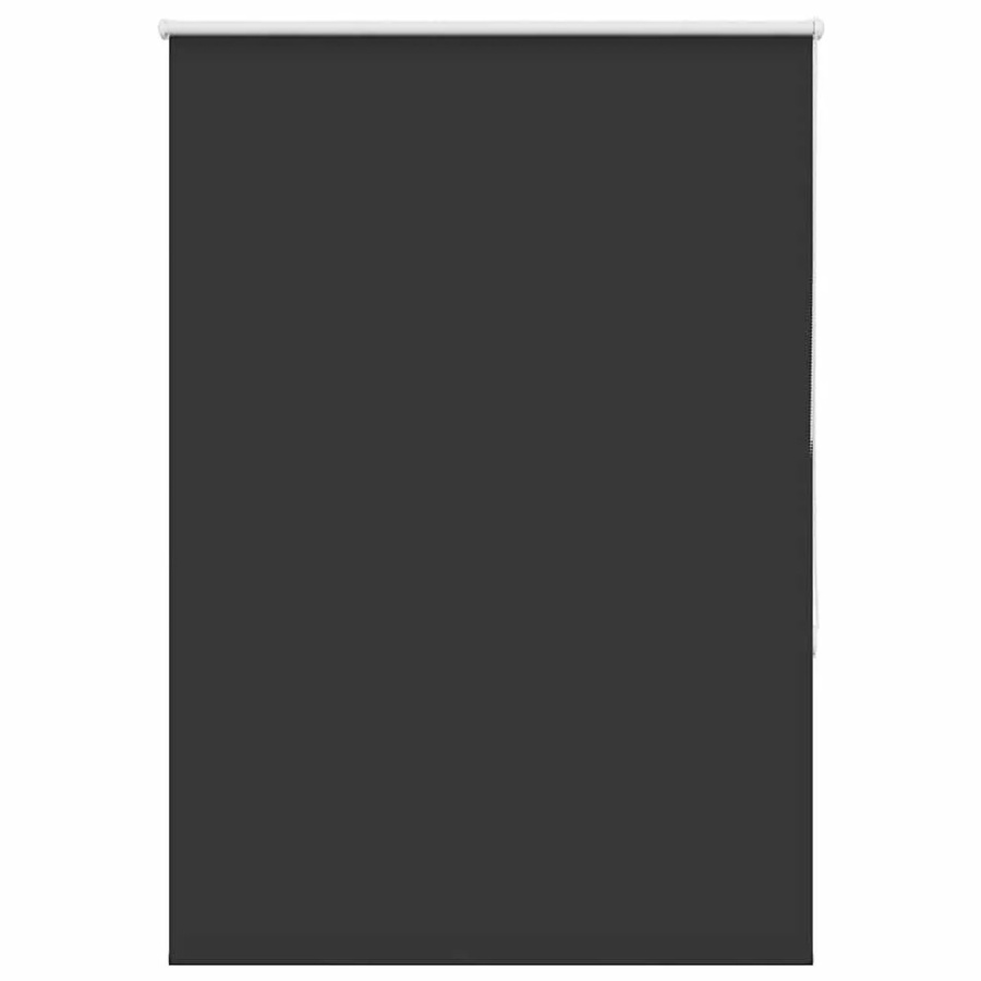 vidaXL Verdunkelungsrollo Schwarz aus Polyester, Breite: 105 cm, Höhe: 130 cm - Bild 2
