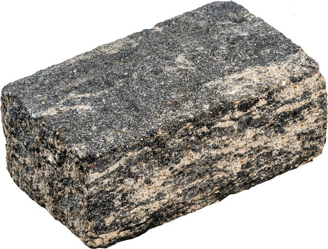 Diephaus Mauerstein Maximo Kina Maxi Beton Weiß-Schwarz B/T/H: 35 x 20 x 15 cm - Bild 1