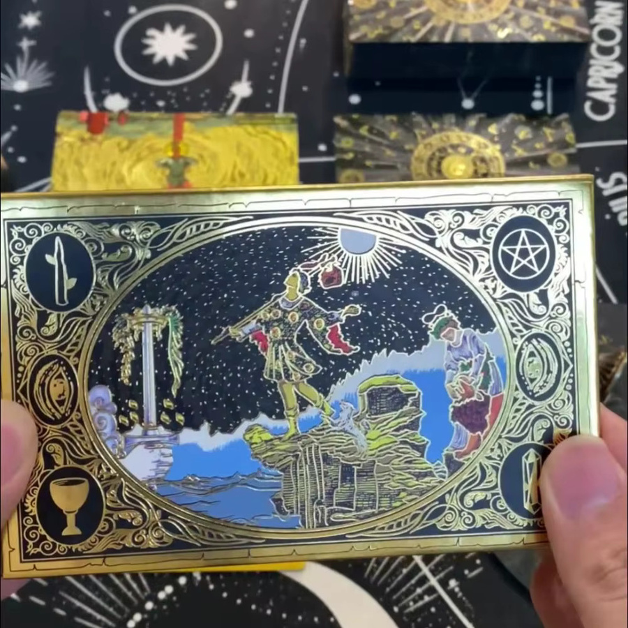 Klassische Panoramic Rider Waite Tarotkarten, 78 Stück, Kunststoff - Bild 3