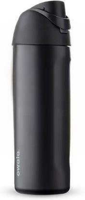 LuxeBead Tragbarer isolierter Reisebecher aus 304 Edelstahl mit Griff und auslaufsicherem Design in Schwarz - Bild 1