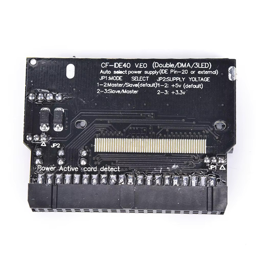 Compact Flash CF auf 3,5 Zoll IDE 40 Pin Bootable Adapter Konverterkarte in Schwarz - Bild 2