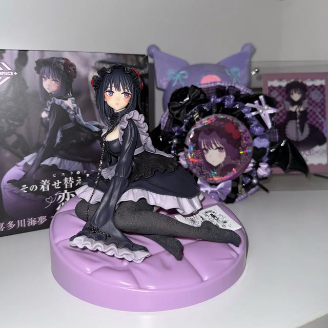 Bandai My Dress-Up Darling Kitagawa Marin Actionfigur, Schwarz, Kunststoff - Bild 1