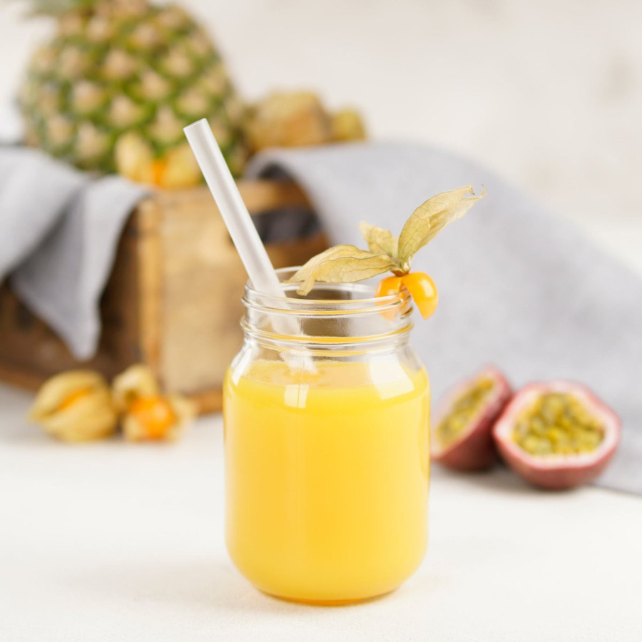 Fackelmann Mehrweg Smoothie Strohhalme, transparent, 50 Stück - Bild 2