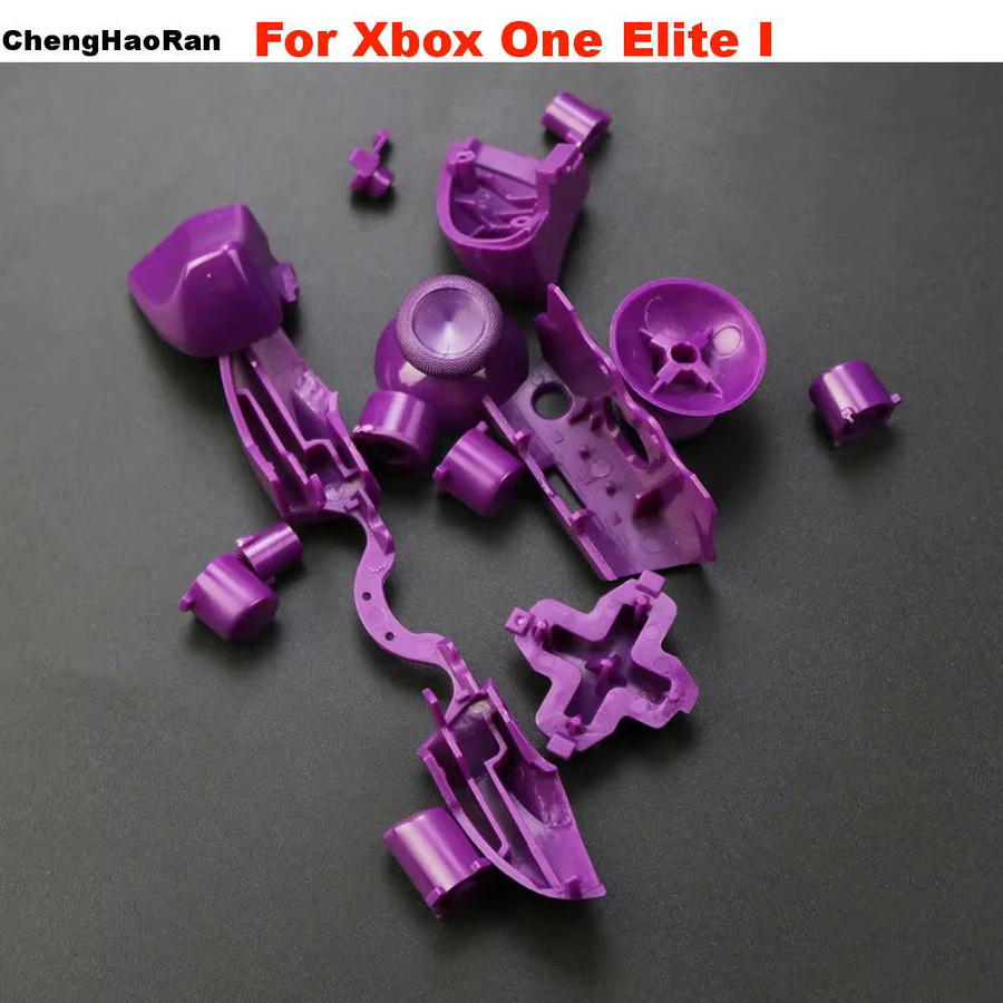 ChengHaoRan Ersatzteil-Set für Xbox One Elite 1 Controller in Rot mit Bumpers, Triggern, Tasten und D-Pad - Bild 2