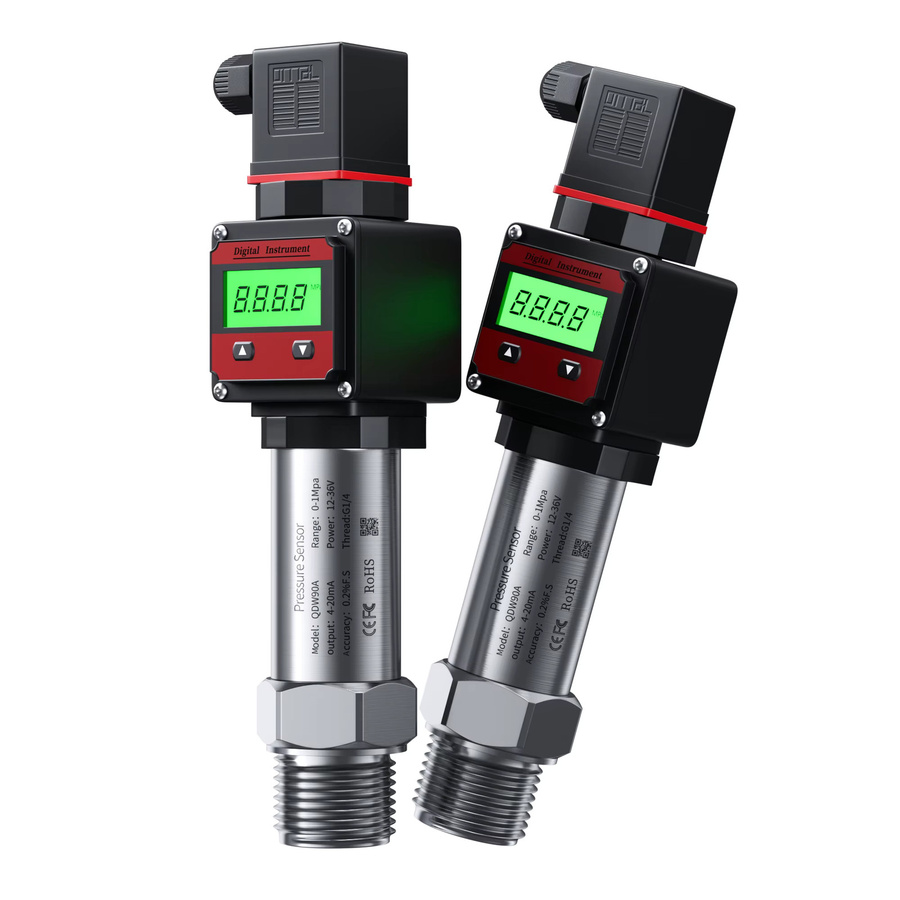 Vadias Digitaler Drucktransmitter RS485 mit 0-10V und 4-20mA, Digitaler Drucksensor M20*1.5 für 0-4bar oder 0-100bar - Bild 3