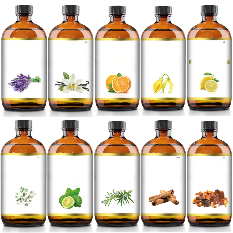 EUQEE Ätherisches Öl, 118 ml, Lavendel Eukalyptus Vanille Bergamotte - Bild 3