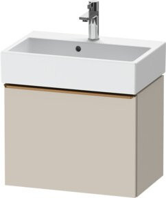 Duravit Waschtischunterschrank D-Neo Compact in Beige Taupe, B/T/H: 58,4 x 37,2 x 44 cm - Bild 1