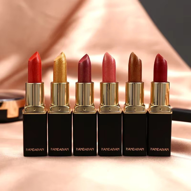 handaiyan Lippenstift, Matt, 9 Farben, Glitzer - Bild 3