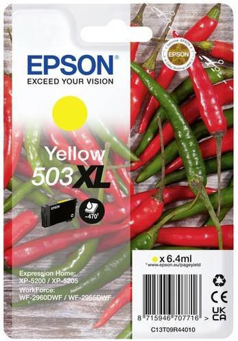 Epson 503XL Original Tintenpatrone Gelb C13T09R44010 mit 6,4 ml Inhalt - Bild 1