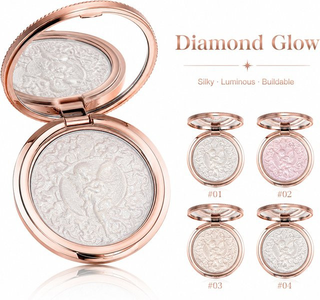 Little Angel Pearl Glow Highlighter-Palette, 4 Farbtöne - Bild 1