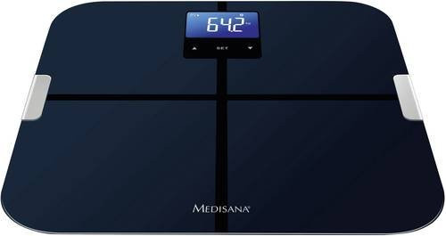Medisana BS 440 connect Körperanalysewaage Schwarz mit ITO-Sensoren und einem Wägebereich bis max. 180 kg - Bild 1