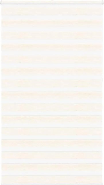 vidaXL Doppelrollo Day & Night in Marmorbeige, Polyester, B: 130 cm, H: 230 cm - Bild 1