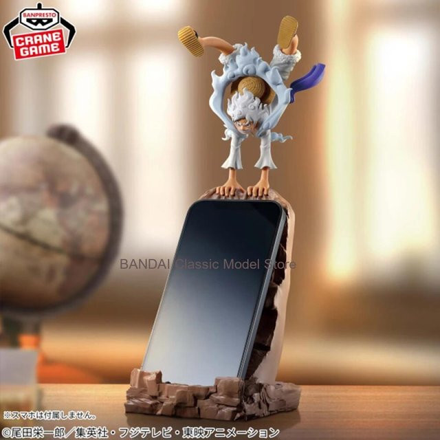BANDAI One Piece Monkey D. Luffy Handyhalter Stifthalter Actionfigur - Bild 1