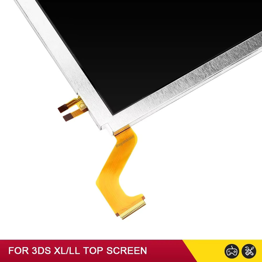 Nintendo Ersatz-LCD-Bildschirm Set für 3DS XL LL Oberes und Unteres Display in Schwarz - Bild 4